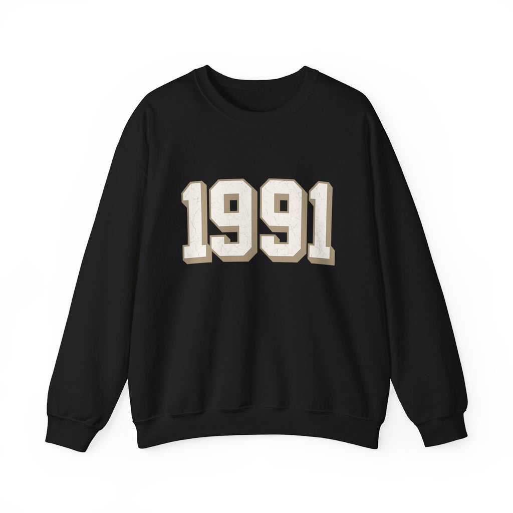 1991 Birth Year Heavy Blend™ Crewneck Sweatshirt